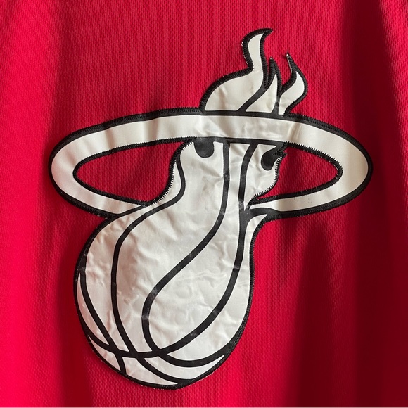 Adidas NBA Miami Heat #43 Ray Allen Stitched Short Sleeve Jersey RARE Men’s L - Picture 7 of 15